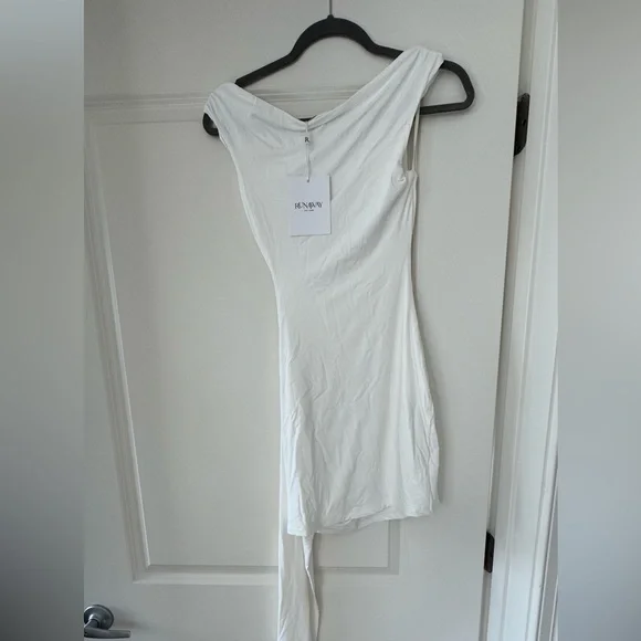 Jasmine White Mini Dress - Picture 6 of 6